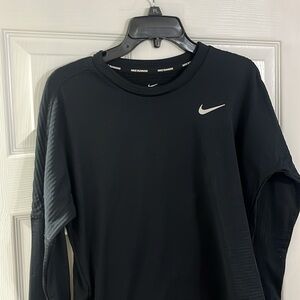 Nike running dry fit black long sleeve